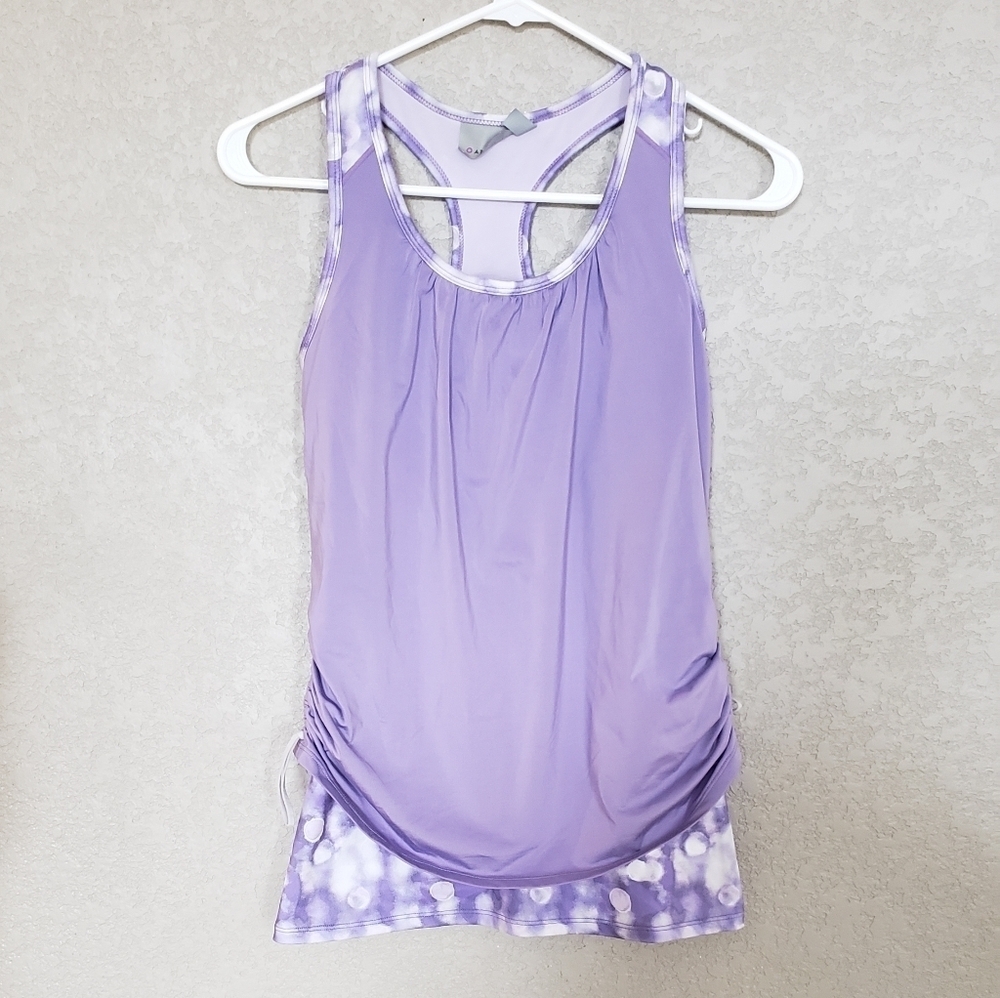 Athleta tank top double layered